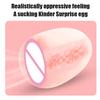 Portable Egg Stimulator Penis Massager Soft Rubber Adult Sex Toys for Men Realistic Vagina Pocket Pussy Mini Cups Masturbator