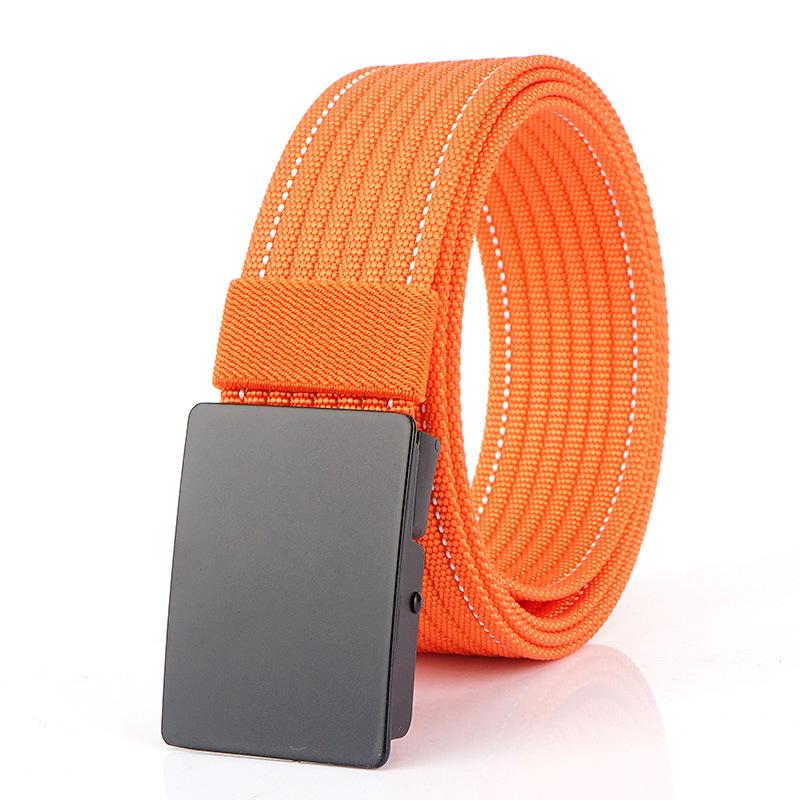 Men's Versatile Canvas Belt - Quick-Drying, Breathable Nylon, Ideal for Casual and Jeans Styles