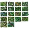 Flower Artificial Plant Wall Panel 60*40cm Artificial Fern Grass  Living Room