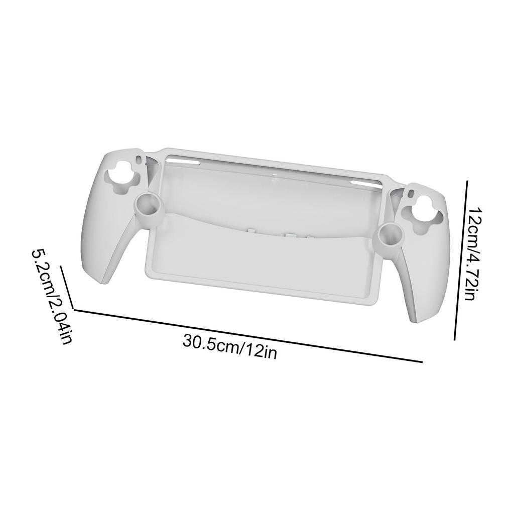 Custodia protettiva per console di gioco Custodia protettiva in silicone Custodia protettiva resistente ai graffi Custodia antiurto compatibile con la console del portale PS5