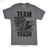 Unisexs Funny T Shirt Team Trash Sarcastic Raccoon Novelty For Unisex Vintage Graphic Streetwear Slightly Versatile Fashion