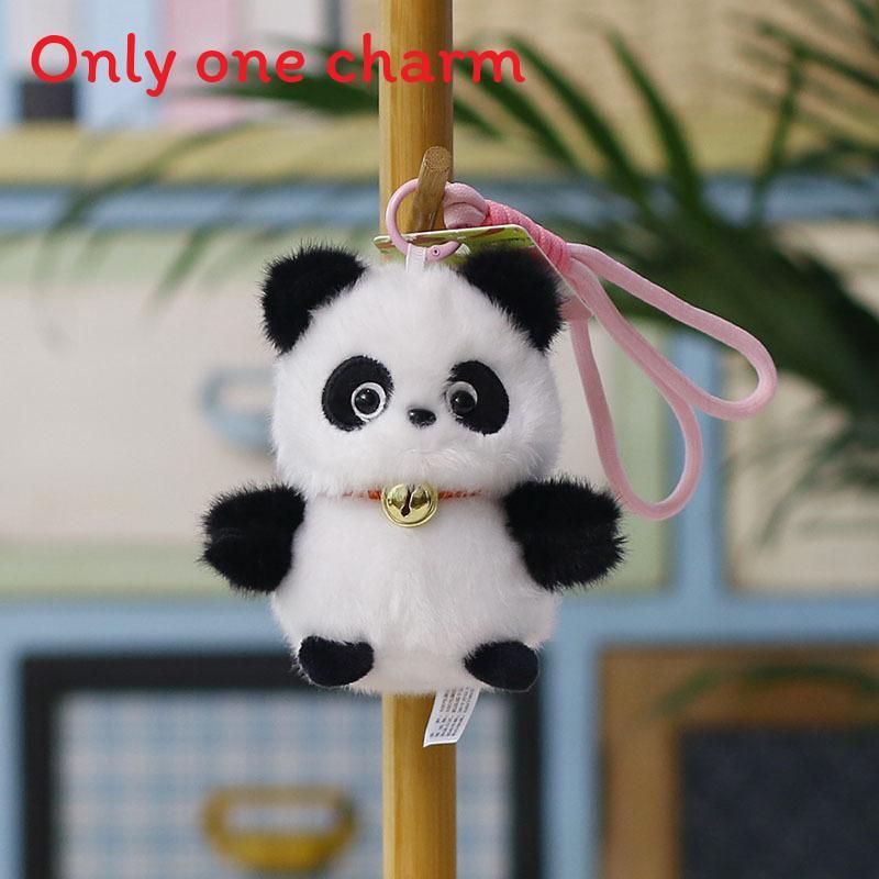 Plush Animal Keychain Panda Monkey Toy For Kids And Adults