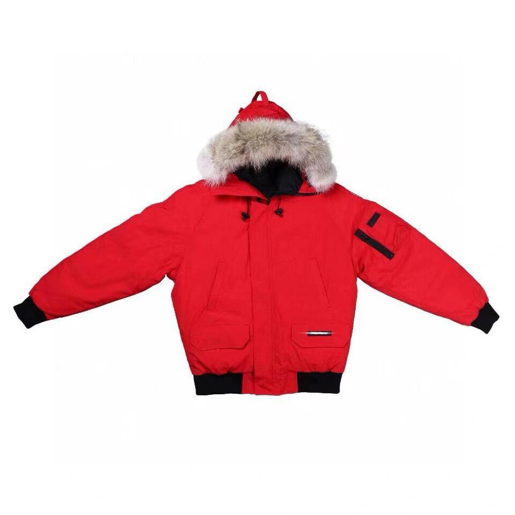 Big Goose 01 Unisex Winter Down Jacket with Fur Collar
