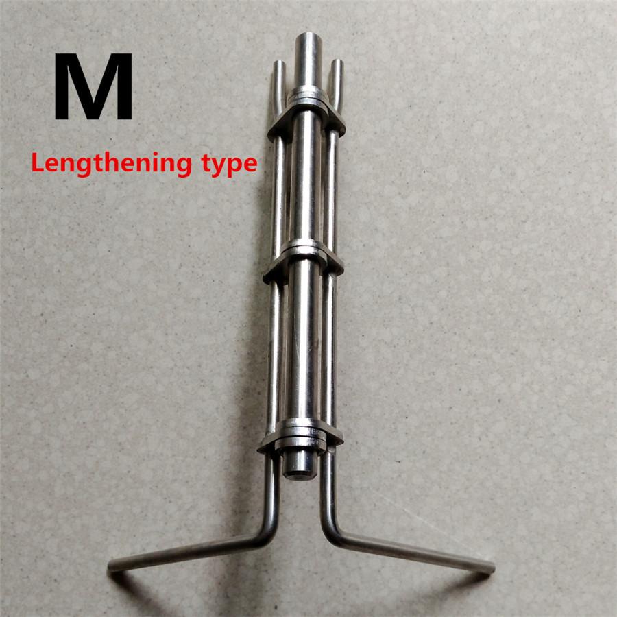 3Pcs Lengthened 18CM HOLE HYDRAULIC CYLINDER PISTON ROD SEAL U-CUP INSTALLATION TOOL Seal U-Cup Kit