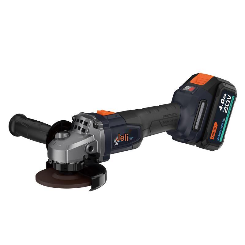 

Deli 20V Cordless 100mm Angle Grinder C600 CN plug (adapter included)