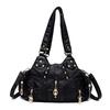 Leather Casual Crossbody Bags for Women 2024 Ladies Luxury Designer Tote Handbag Top-Handle High Quality Shoulder Bag