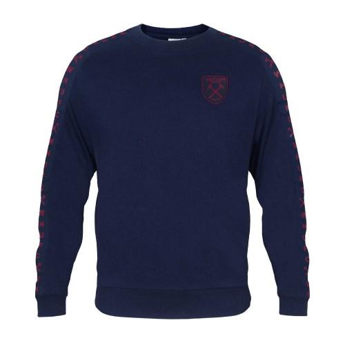 West Ham United FC Mens Taped Sweatshirt