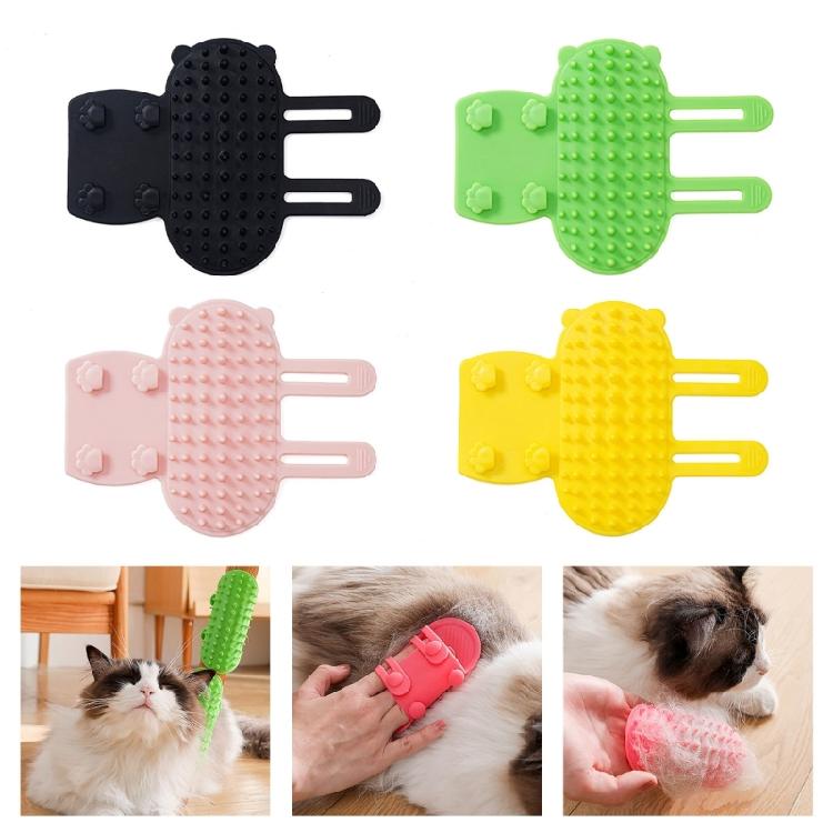 Cats Selfs Groomer for Pet Silicone Cats Grooming Massage Brush Cats Face Scratchers for Climbing Frame Table Legs