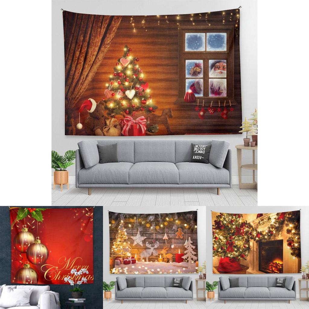 Weihnachtsteppich Hintergrundtuch Für Heimdeko Und Foto-Requisiten
