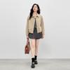 Qiu Shui Yi Ren Women's Retro Loose Fit Short Jacket
