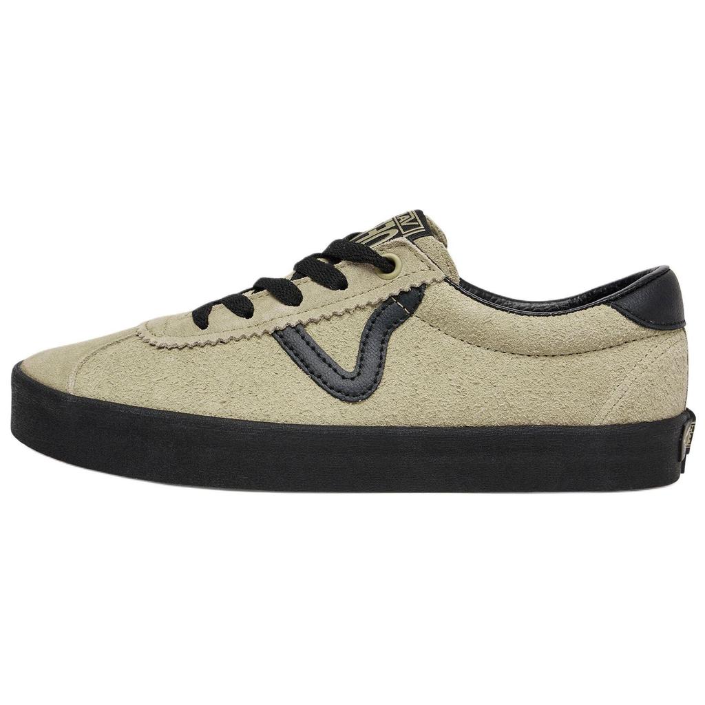 Vans Sports Comfortable Soft Thin Sole Durable Low Top Skate Shoes Unisex Sneakers Green Brown VN000D09CHW1