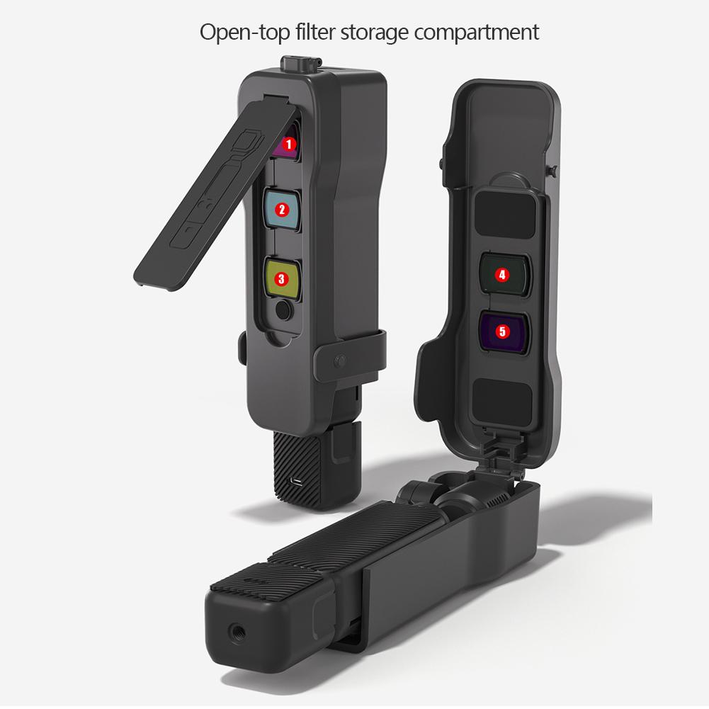 Custodia Protettiva Antigraffio Per Fotocamera Gimbal Portatile DJI Osmo Pocket 3 Copertura Con Cinturino Fisso Custodia Protettiva in ABS
