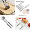 Stainless Steel Multiwheel Youtiao Cutter With Pizza And Pastry Blade For Kitchen Use