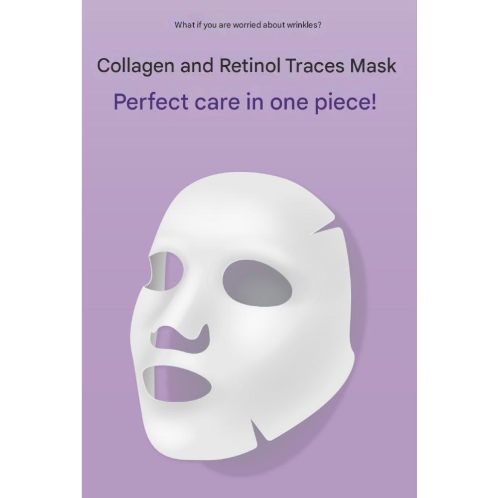 3W CLINIC Lab Collagen & Retinol Trace Mask Pack (25ml * 10ea)