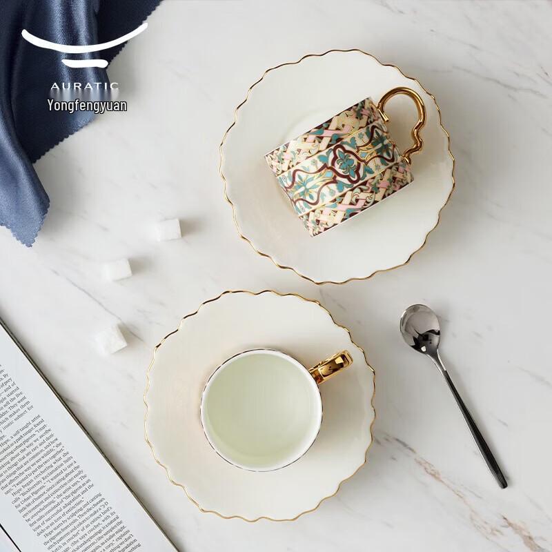 

Auratic Royal Gold Radiance Ceramic Coffee Set