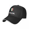 Italian Flag Baseball Cap Italian Pride Street Style Trucker Hat FeUnisex Unisex Outdoor Gym Breathable Custom Logo Snapback Cap