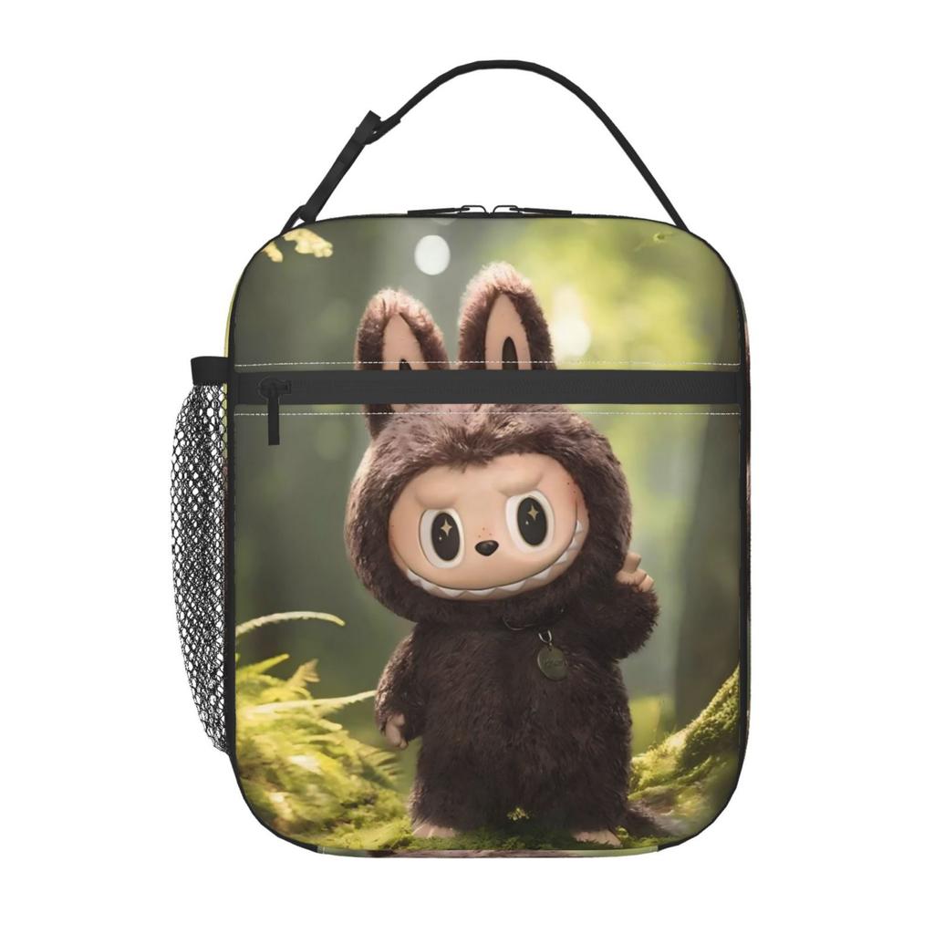 Lunch bag Children's fully printed picnic bag Cartoon animation convenient wear-resistant portable thermal insulation bag