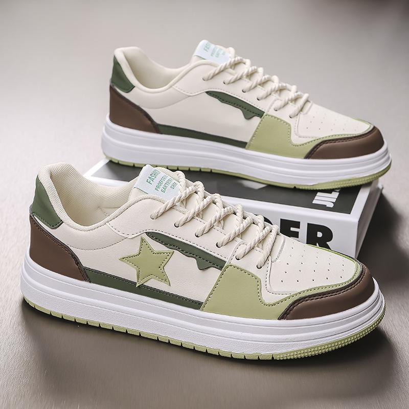 

Spring men s shoes 2025 new Korean version of trendy sports and leisure board shoes fashionable versatile high-value men s trendy shoes 47