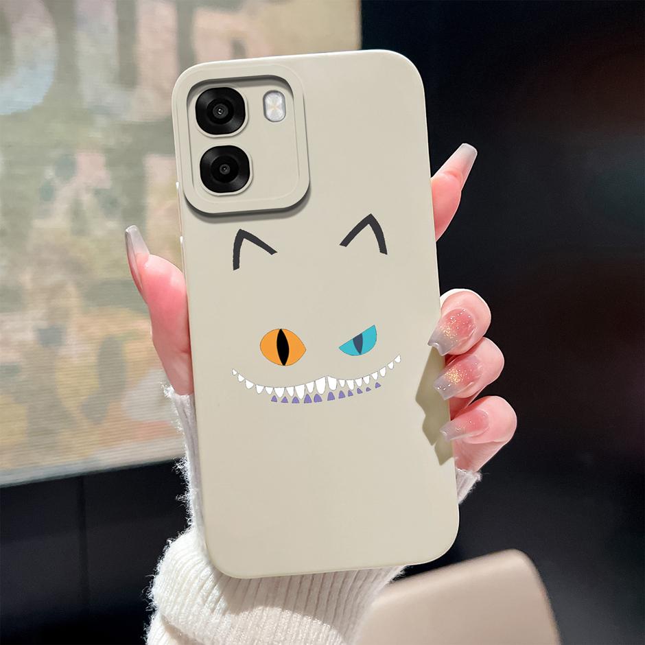 Per Oppo A6 A6x A6s 4G 5G Custodie Carine Cartoni Animati Dolci Ragazze Morbido Silicone Liquido Paracolpi Protettivo Cover Per OppoA6 A6x A6s Fundas