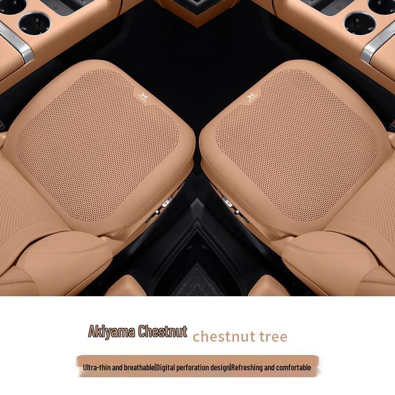 XPeng G6 All-Season Breathable Seat Cushion Cover - Fully Enclosed, Universal Fit for Car Modification