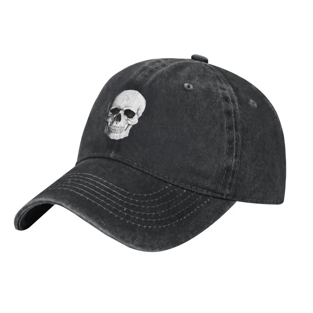 Skull Skeleton Horror Movie demin Trucker Hat Outdoor Adventures Summer Hat Baseball Cap Men