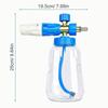 BEAR FORCE Foam Cannon Foam Generator, Heavy Duty Car Foam Blaster Wide Neck Adjustable Snow Foam Lance and Thick Foam for Pressure Washer