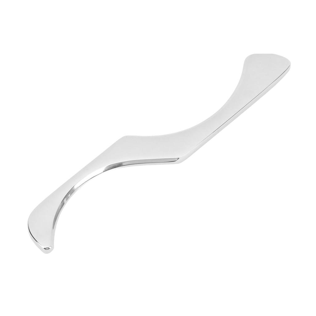 Stainless Steel IASTM Tool S Shaped Gua Sha Scraping Massage Soft Tissue Tool for Legs Arms Neck Shoulders