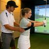 Golf Swing Aid Adjustable Foldable Trainer Golf Arm Band Training Aid for Beginners Golfers Boys Team Indoor Outdoor Driving