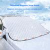 Waterproof Magnetic Sunshade Cover Car Front Windscreen Snow Protector Automobile Windshield Cover