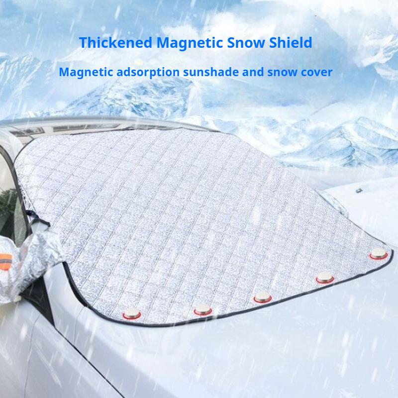 Waterproof Magnetic Sunshade Cover Car Front Windscreen Snow Protector Automobile Windshield Cover