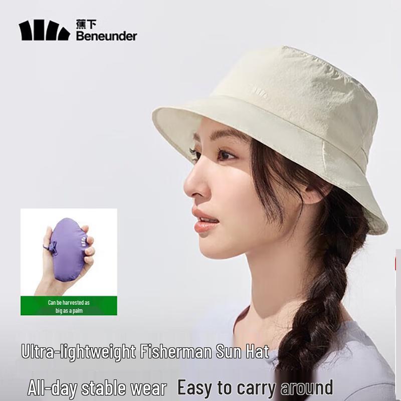 Beneunder Lightweight Packable Fisherman Sun Hat