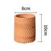 Cosmetic Holder Hand Woven Pen Holder Large Capacity Stationery Container  Tableware Holder