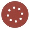 Sanding Discs 125mm, P80, with 8 Holes, Set of 5 / 08578 / VOREL