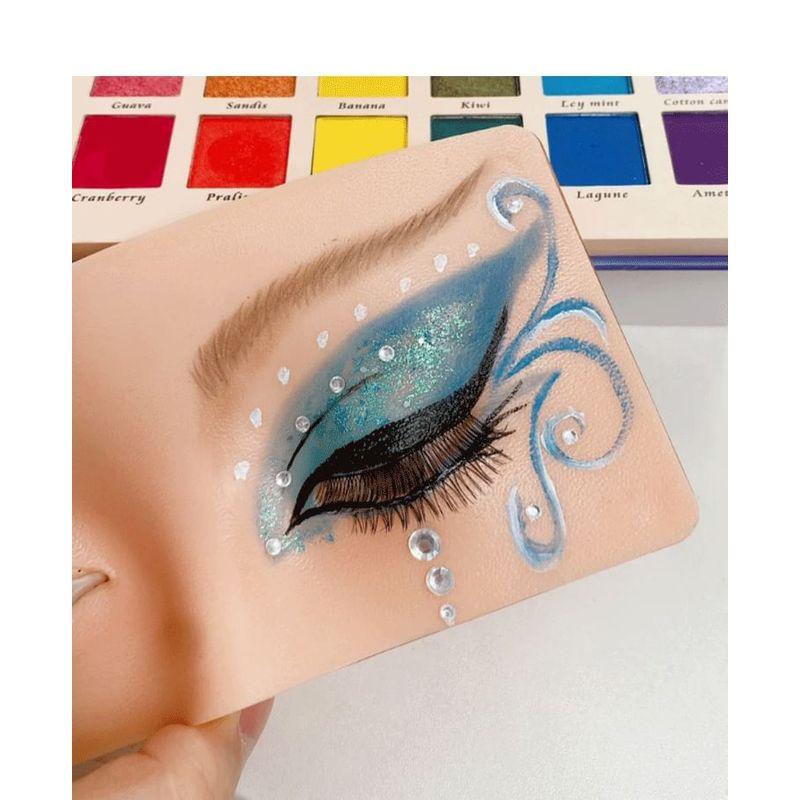 denivyse - Silicone Eye Makeup Practice Board