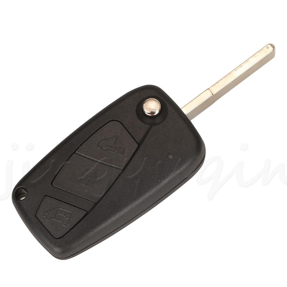 jingyuqin Flip Remote Car Key 433MHZ Megamos Crypto ID48 For Fiat Ducato Citroen Relay Peugeot Boxer Lancia With SIP22 Blade