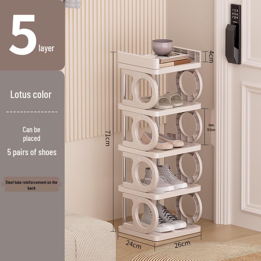 Compact Student Dorm Shoe Rack - Space-Saving Entryway Shoe Storage