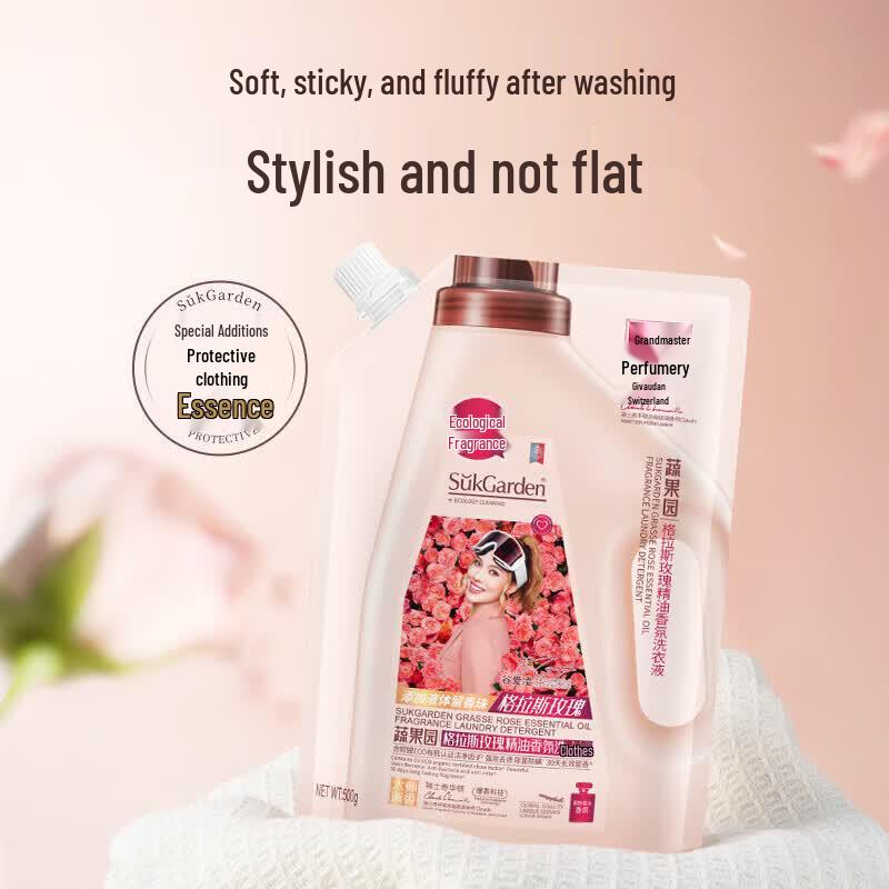 Grasse Rose Essential Oil Laundry Detergent