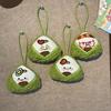 Creative Cartoon Dragon Boat Festival Plush Zongzi Pendant Toy - Student Gaokao/Zhongkao Gift Ornament