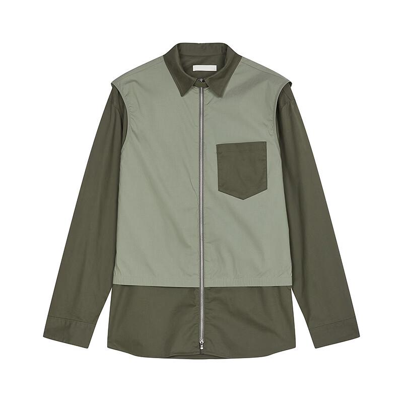 CROQUIS Men's 2026 Spring H-Fit Long-Sleeve Shirt Collar Jacket