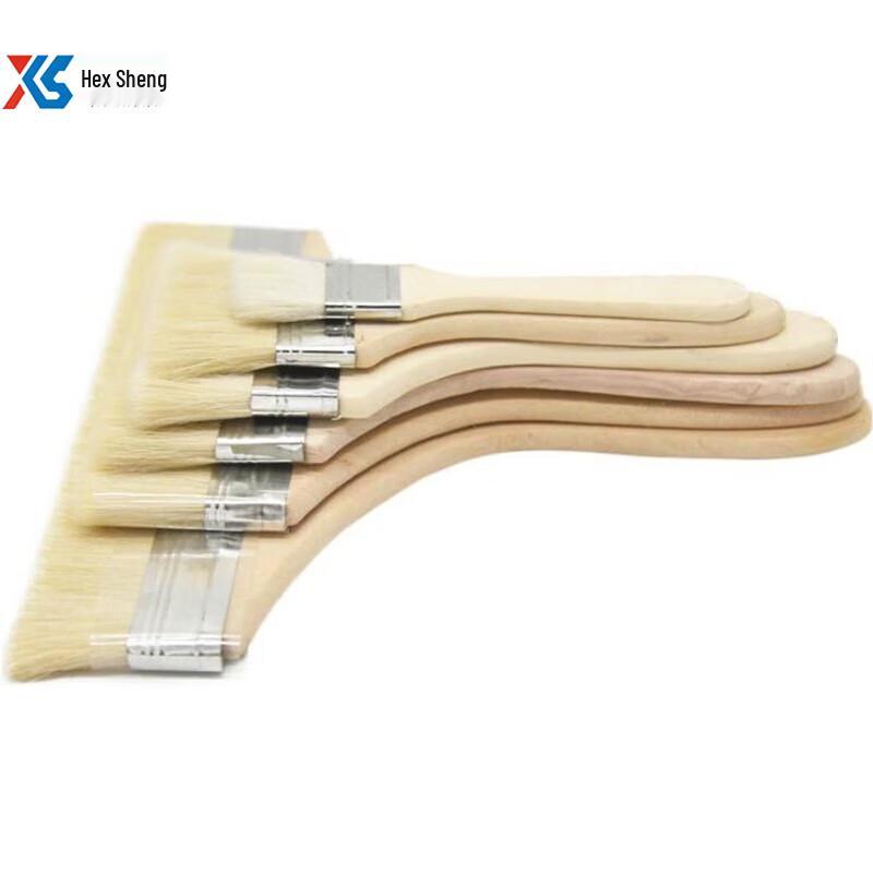 Wooden Handle Wool Paint Brush