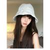 Korean Style Double Sided Bucket Hat Women Summer Thin Sun Protection Hat