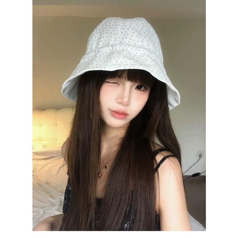 Korean Style Double Sided Bucket Hat Women Summer Thin Sun Protection Hat