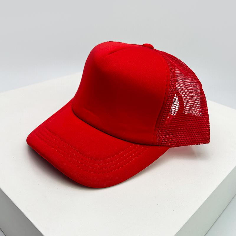 New Men Women Mesh Color Block Baseball Hats Sunshade Breathable Casual Truck Cap Versatile Fashion Simple Outdoor Solid Classic