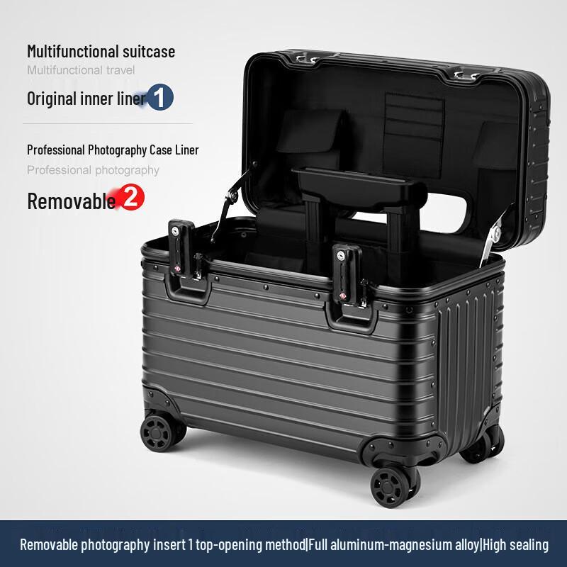 Kuaichi Aluminum Magnesium Alloy Photography Trolley Case