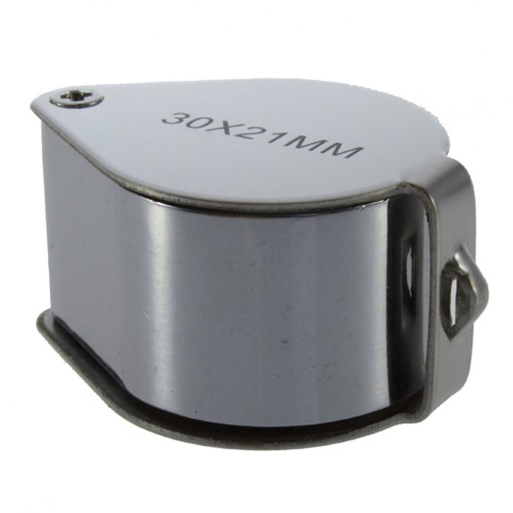 10 / 20 / 30X Glass Magnifying Magnifier Jeweler Eye Jewelry Loupe Loop