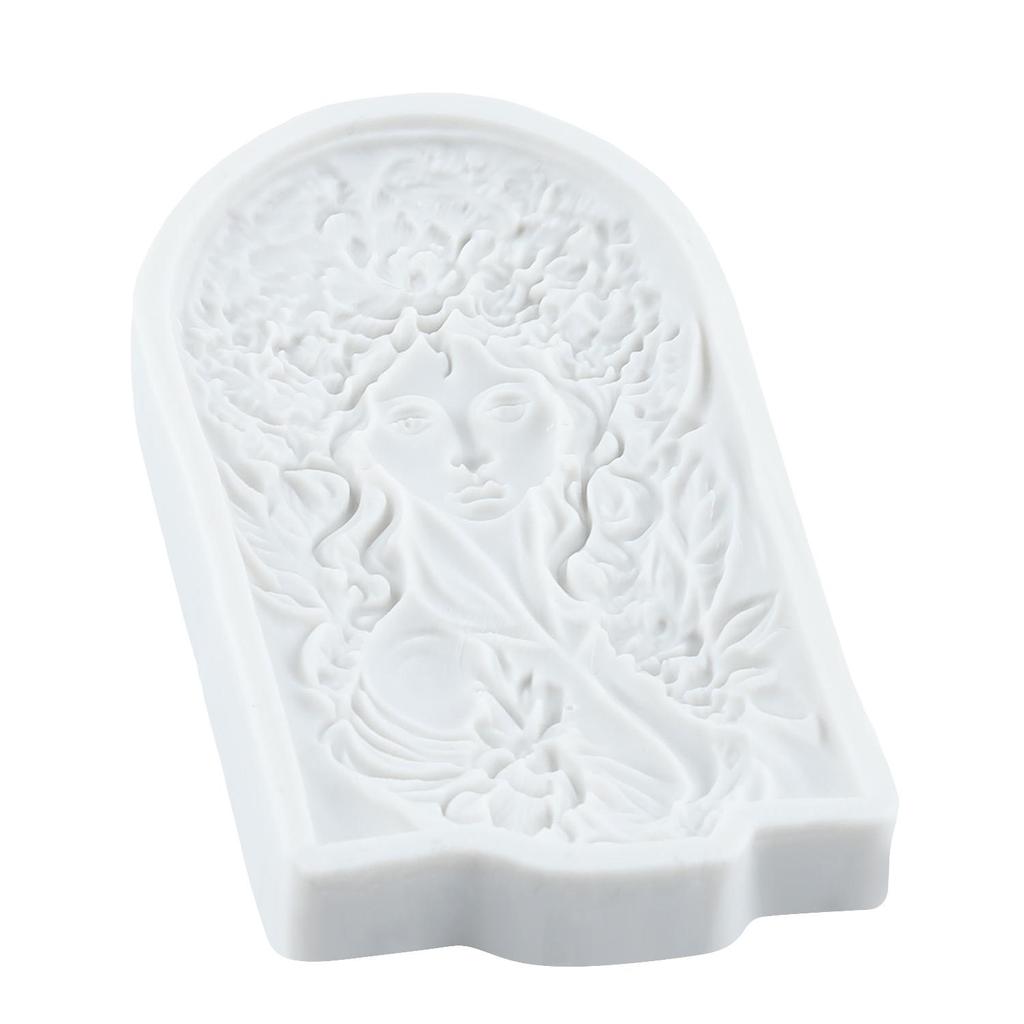 Goddess Silicone Mold Lady Avatar Fondant Molds Cake Decorating Tools Cupcake Topper Candy Sugar Craft Gum Paste Polymer Clay