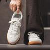 New Men'S Casual Sneakers, Lace-Up, Spring & Summer Fashion, Thick Height-Increasing Rubber Sole, Non-Slip Low-Top Skate Shoes