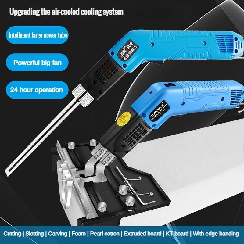 100W/150W/200W/250W Handicraft Hot Melt Cutter Electric Cutter Air Cooled Split Type Hot Cutter Portable Foam KT Plate Electric Cutter
