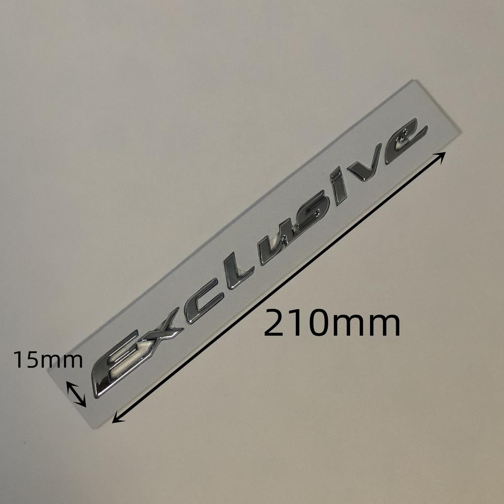 1pcs 10pcs ABS Badge Nameplate Symbol Decal Car for Exclusive Emblem Car Rear Trunk Tailgate Logo Letters Sticker