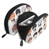 Pouch with coin storage large shell travel toiletry travel small item large capacity Haikyu!! purse, pouch, wallet, portable, functional, capacity,